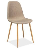 Стул SIGNAL FOX tap. 66 бежевый/дуб