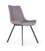 Стул HALMAR K279 серый/черный