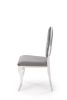 Стул HALMAR K555 серый/серебряный