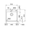 Мойка кухонная FRANKE BCX 210-51 TL