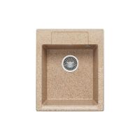 Кухонная мойка POLYGRAN ARGO 420 песочный №302