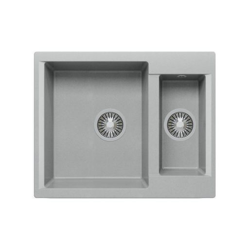 Кухонная мойка POLYGRAN BRIG 620 серый №14