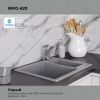 Кухонная мойка POLYGRAN BRIG 620 серый №14
