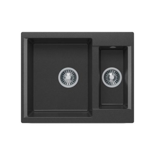 Кухонная мойка POLYGRAN BRIG 620 черный №16