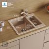 Кухонная мойка POLYGRAN BRIG 620 песочный №302