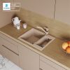 Кухонная мойка POLYGRAN BRIG 620 песочный №302