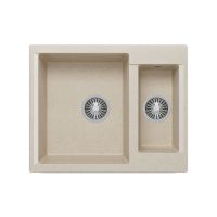 Кухонная мойка POLYGRAN BRIG 620 кремовый №327