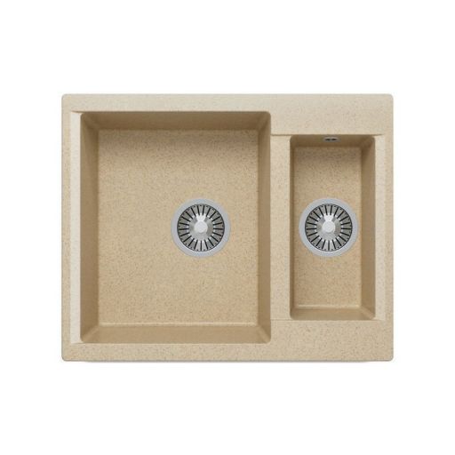 Кухонная мойка POLYGRAN BRIG 620 опал №328 (бежевый)