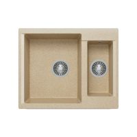 Кухонная мойка POLYGRAN BRIG 620 опал №328 (бежевый)