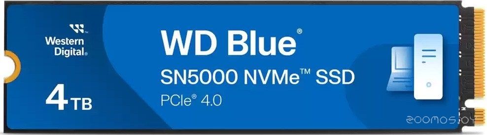 SSD Western Digital Blue SN5000 4TB WDS400T4B0E