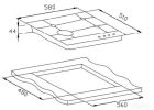 Варочная панель Weissgauff HGG 641 BV