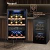 Винный шкаф Weissgauff WWC-16 DualZone Compressor