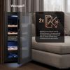 Винный шкаф Weissgauff WWC-16 DualZone Compressor