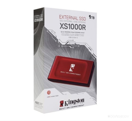 Внешний накопитель Kingston XS1000 1TB SXS1000R/1000GA