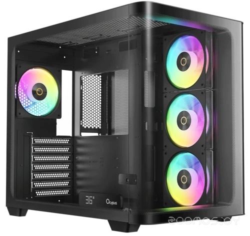 Корпус Ocypus Iota C70 Curve ARGB [Iota-C70-BKD400CD-GL] черный