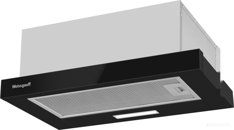 Кухонная вытяжка Weissgauff TEL 500 Black Glass