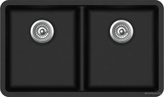 Кухонная мойка AquaSanita Arca SQA200601 (черный металлик)