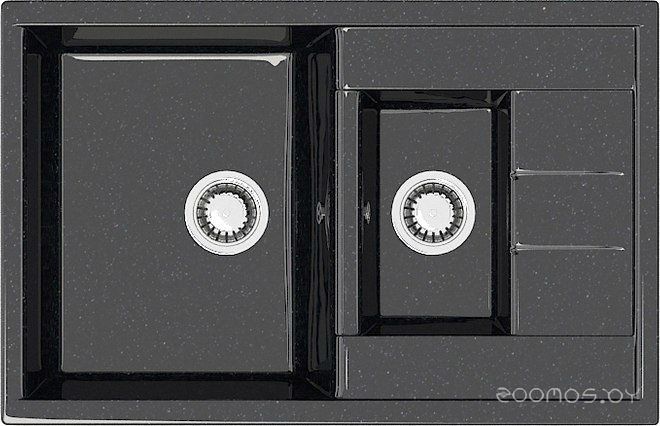 Кухонная мойка Marrbaxx 210/Q4 F210Q004 (черный)