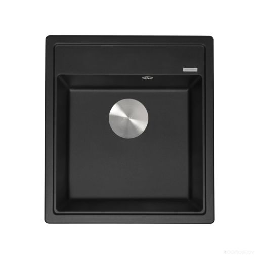 Кухонная мойка Zorg Rock 46 Premium black metallic