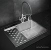 Кухонная мойка РМС MRK-6350R (с дозатором)