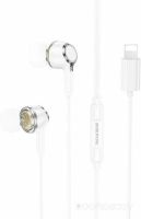 Наушники Borofone BM90 USB Lightning (белый)