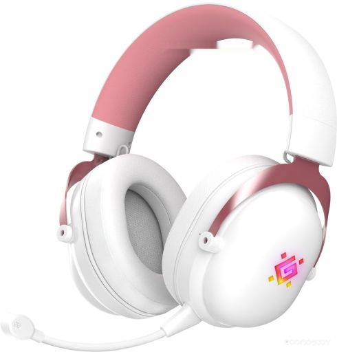 Наушники Defender Sabotauge (белый/розовый)
