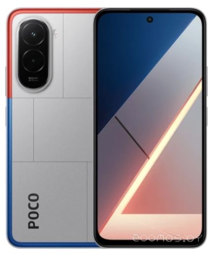 Телефон POCO M7 4G 6GB/128GB международная версия (серебристый)