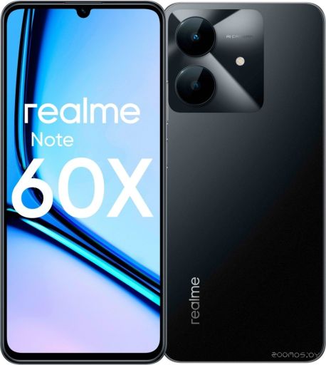 Телефон Realme Note 60x RMX3938 4GB/128GB (черный)