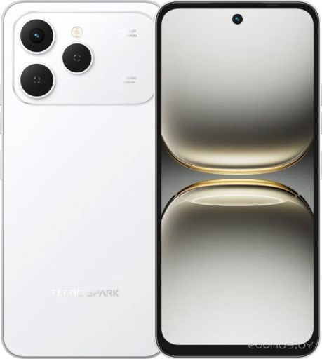 Телефон Tecno Spark 40 KM5n 8GB/256GB NFC (воздушный белый)