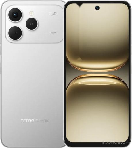 Телефон Tecno Spark 40 KM5n 8GB/256GB NFC (серый титановый)