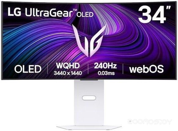 Smart монитор LG UltraGear OLED 34GX90SA-W
