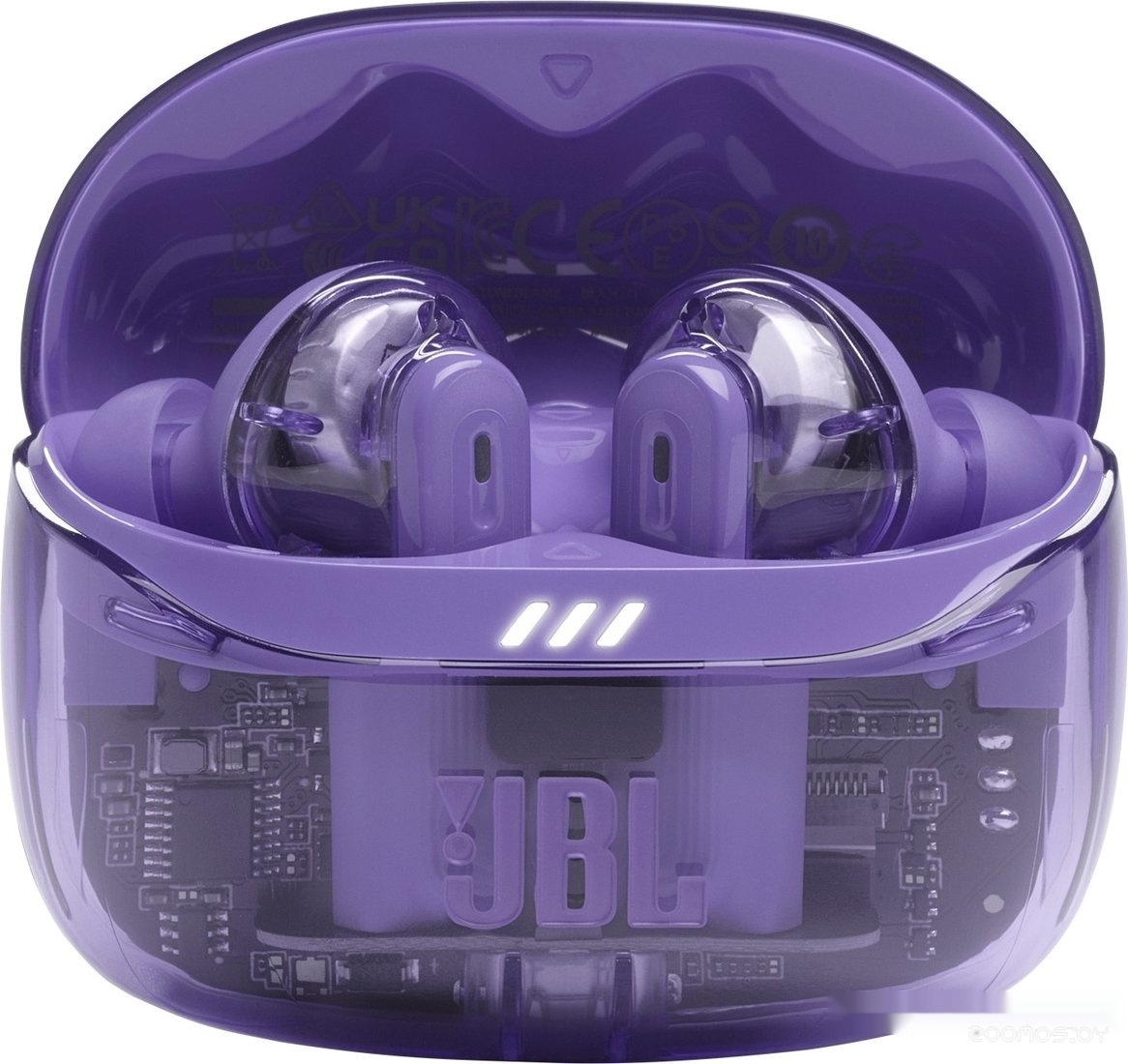 Наушники JBL Tune Beam 2 Ghost Edition (фиолетовый), фото 12