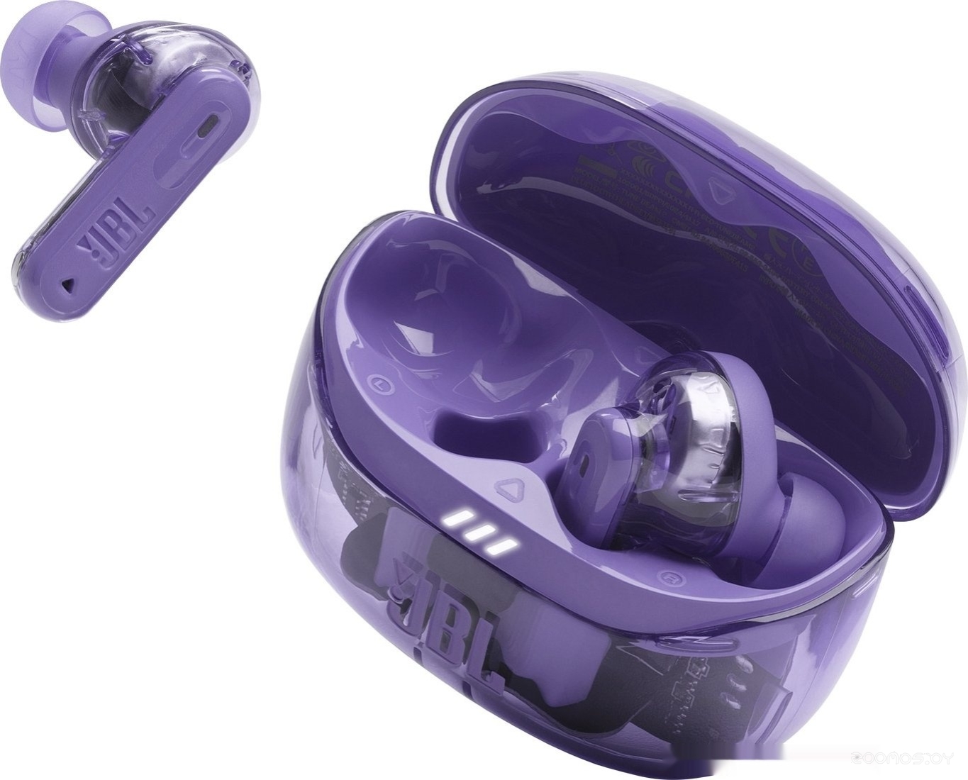 Наушники JBL Tune Beam 2 Ghost Edition (фиолетовый), фото 13