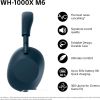 Наушники Sony WH-1000XM6 (темно-синий)