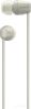 Наушники Sony WI-C100 (бежевый)
