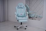Игровое (геймерское) кресло Calviano 1584 (ткань, голубой)