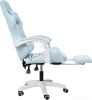 Игровое (геймерское) кресло Calviano 1584 (ткань, голубой)