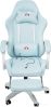 Игровое (геймерское) кресло Calviano 1584 (ткань, голубой)