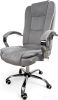 Офисное кресло Calviano Bravo (серый велюр)