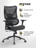 Офисное кресло myroo Office Wizard HS-3853H-1-B (black)