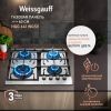 Варочная панель Weissgauff HGG 641 WGSV