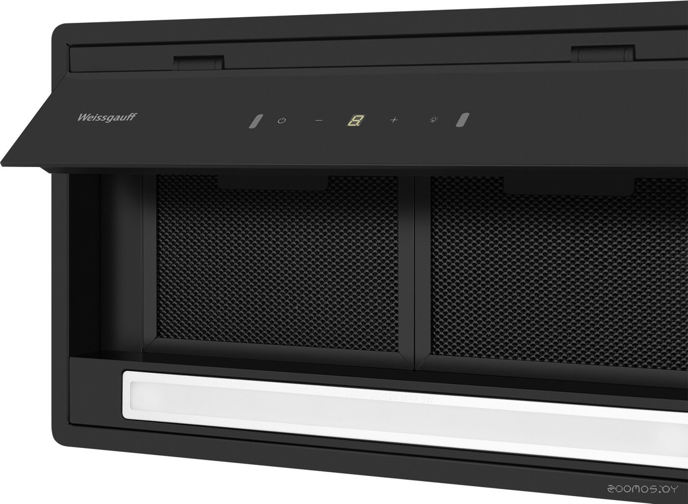 Кухонная вытяжка Weissgauff BOX 900 Remove Touch Black Glass, фото 7