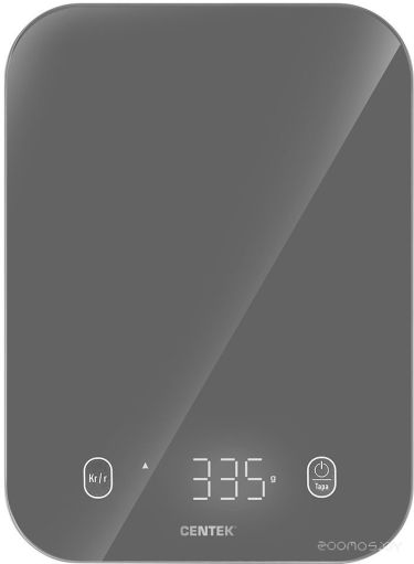 Кухонные весы CENTEK CT-2480 (серый), фото 1