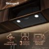 Кухонная вытяжка Weissgauff BOX 900 PB BL