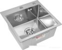 Кухонная мойка ARFEKA ECO AR 450*450 SATIN DECOR (настольная)