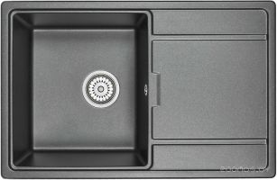 Кухонная мойка Granula 7804 шварц