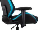Игровое (геймерское) кресло Knight Neon (черный/голубой)