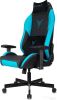 Игровое (геймерское) кресло Knight Neon (черный/голубой)