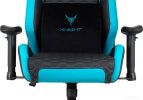 Игровое (геймерское) кресло Knight Neon (черный/голубой)