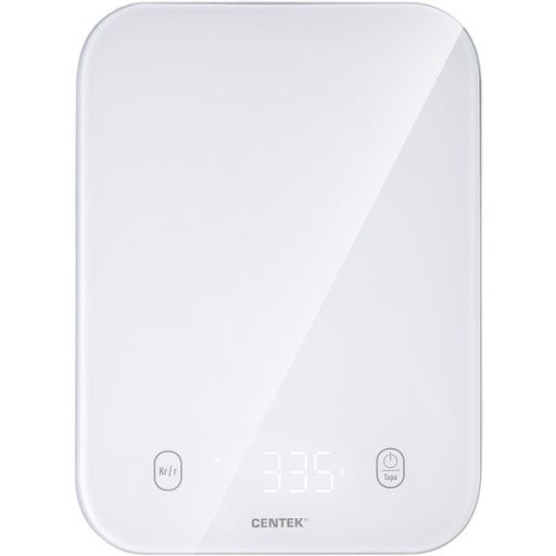 Кухонные весы CENTEK CT-2480 (белый)